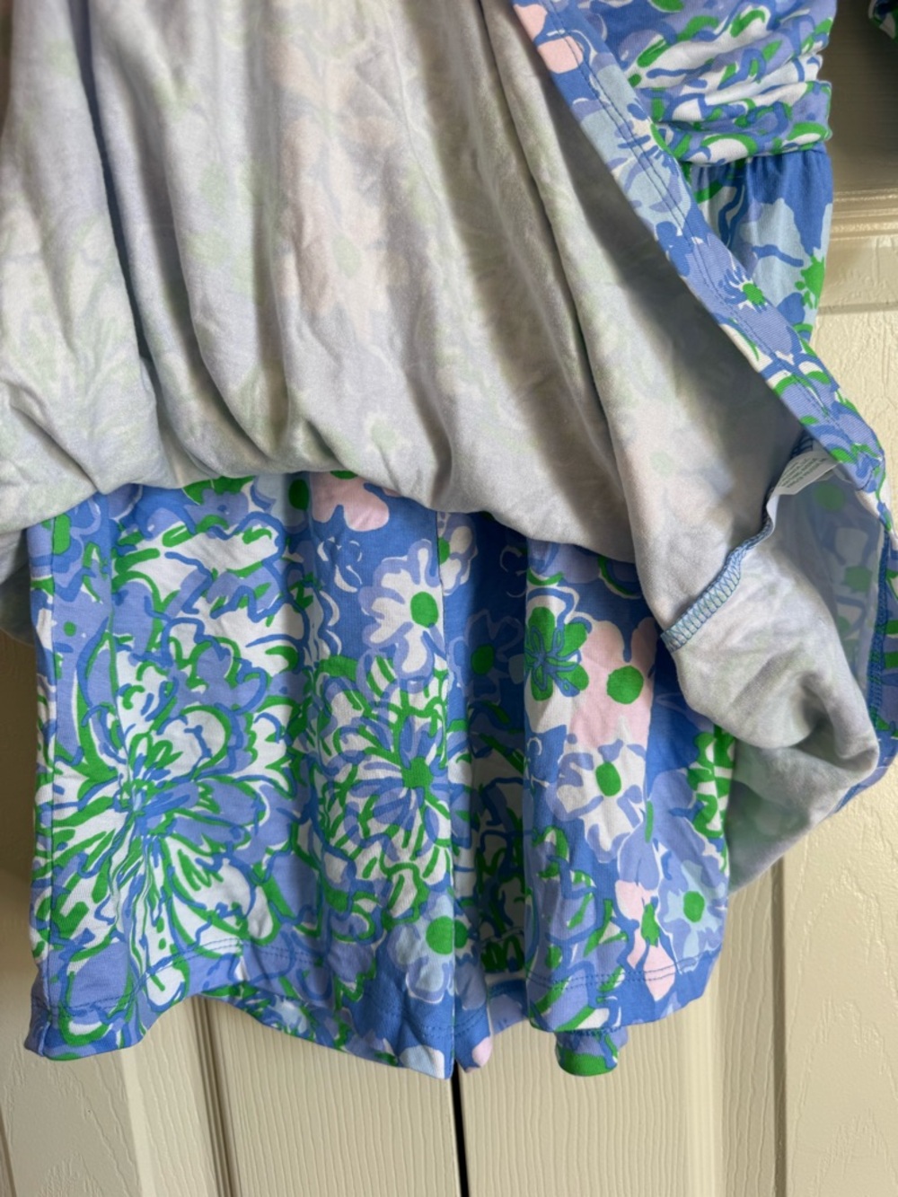 Lilly Pulitzer Parigi Knit Skort Romper Floral Print Size Small - Picture 5 of 11